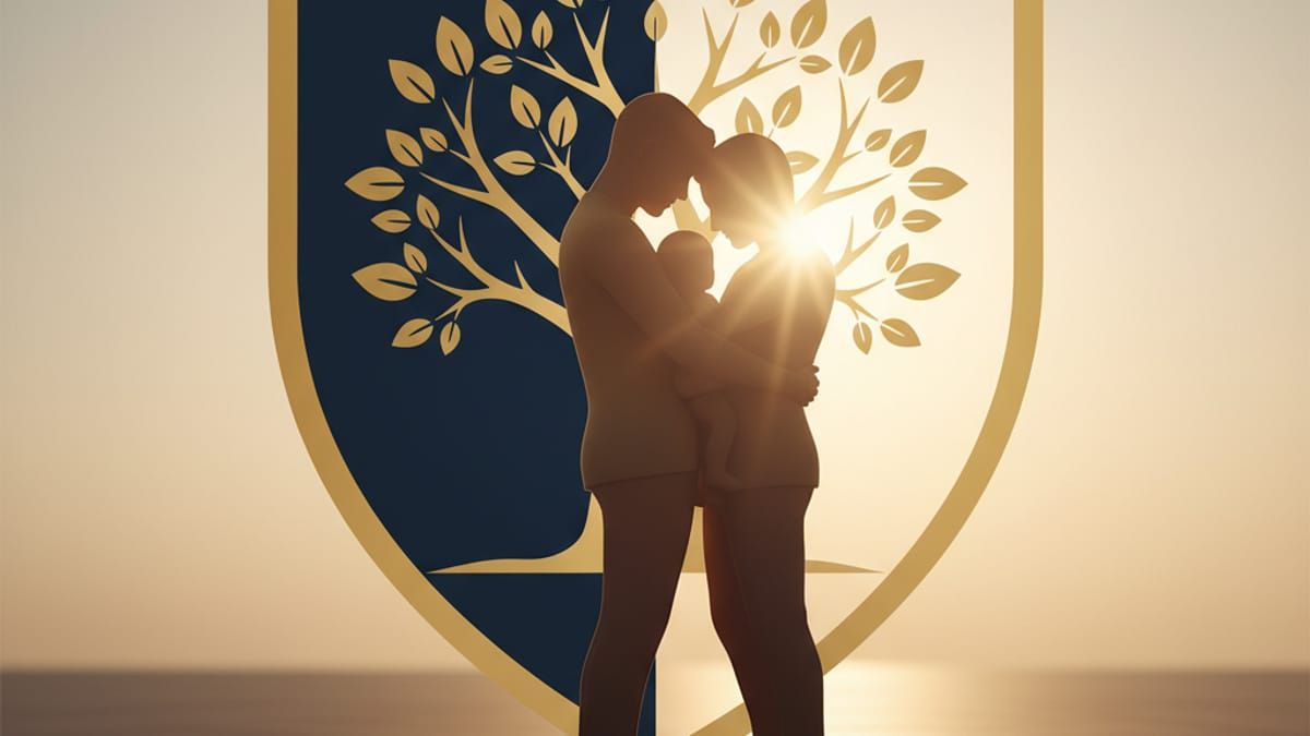 Parent and child representing custody matters