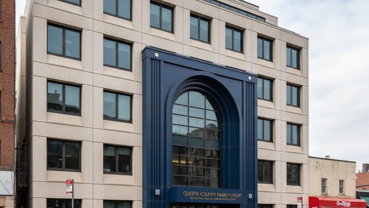 Queens County Family Court at 89-17 Sutphin Blvd, Jamaica, NY